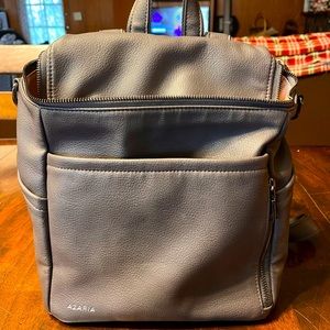 Azaria charcoal with gunmetal hardware petite